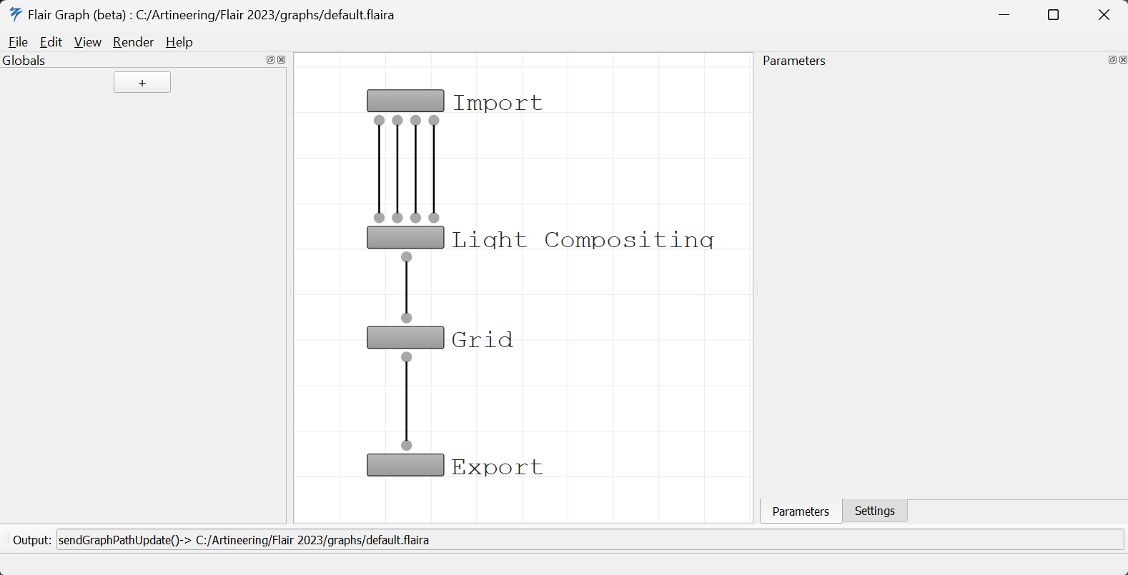 Flair Graph Interface