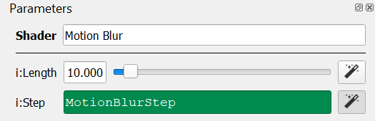 Shader parameters with a global variable in the expression