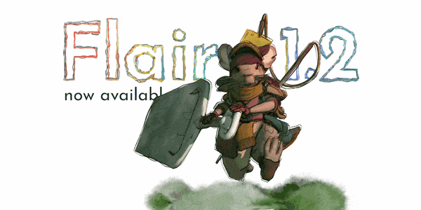 Flair 1.2 banner